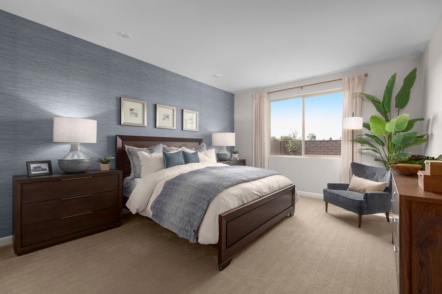Representative furnished interior of a home built from the 2013 Modeled by KB Home in Mirador Ridge Skies, Tucson (Image 8). Representative furnished interior of a home built from the 2013 Modeled by KB Home in Mirador Ridge Skies, Tucson (Image 8).