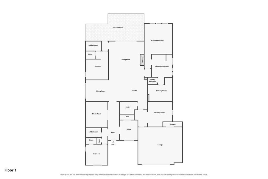 2D floor plan layout of this home in , Dripping Springs, TX (Image 4).