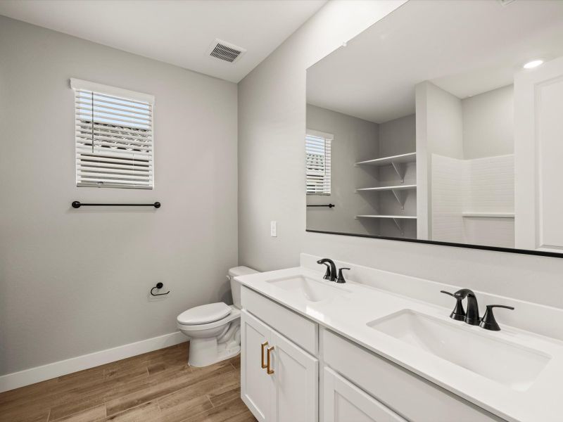 Furnished interior view inside a new home in White Tank Foothills Reserve Series, Waddell (Image 5).