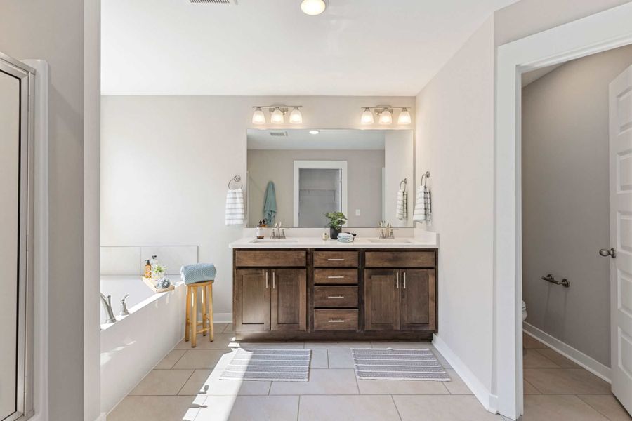 Furnished interior view inside a new home in Westfield Garden Homes, Gallatin (Image 11).