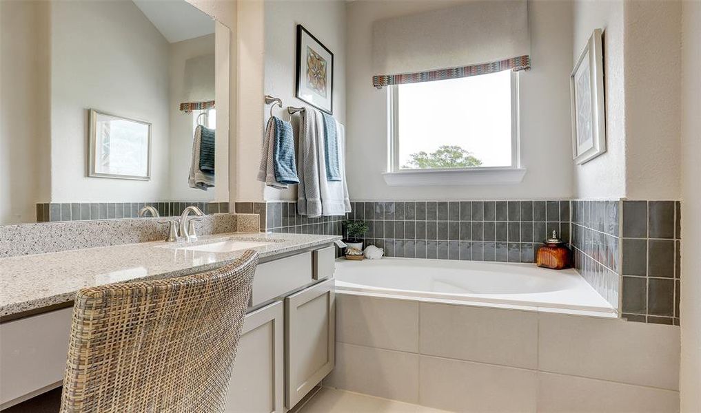 Relaxing tub in bedroom 3 bath (*Photo not of actual home and used for illustration purposes only.)