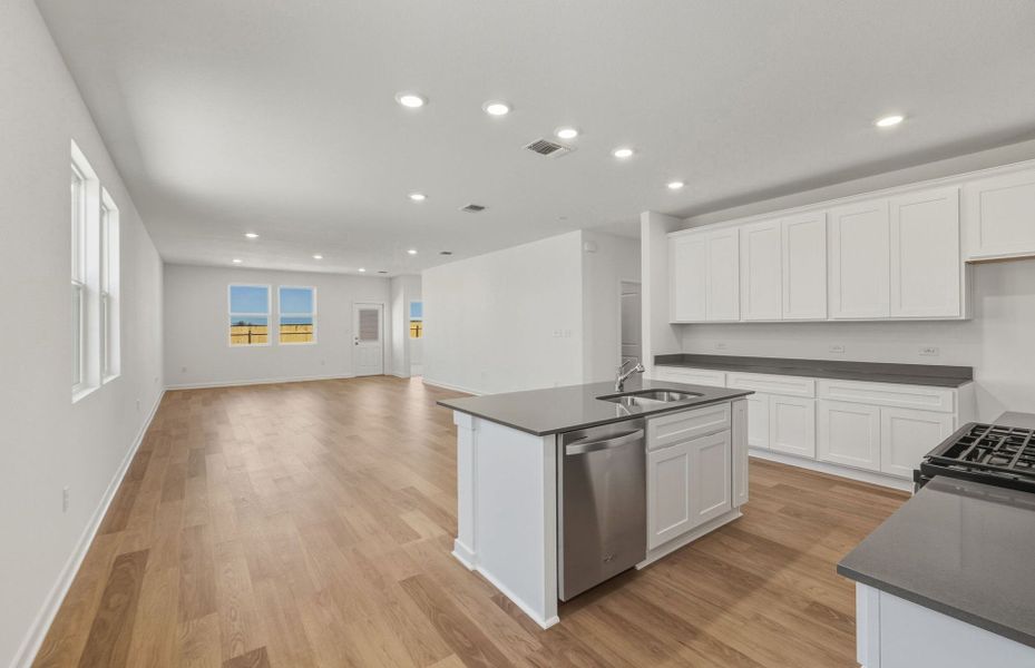 Furnished interior view inside a new home in Larson Crossing, Elgin (Image 5).