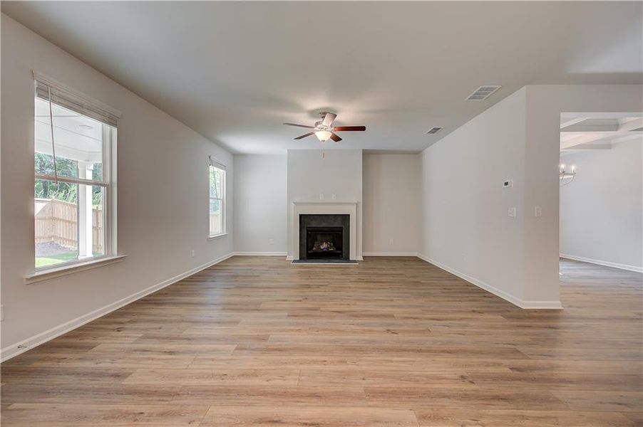 Spacious, unfurnished interior of a new home in Hamilton Lakes, Lawrenceville (Image 20). Spacious, unfurnished interior of a new home in Hamilton Lakes, Lawrenceville (Image 20).