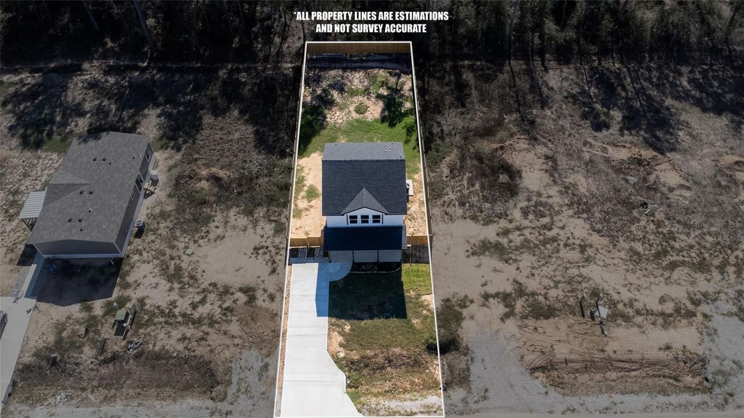 Front exterior of a new home in , Conroe, TX, highlighting curb appeal (Image 2).