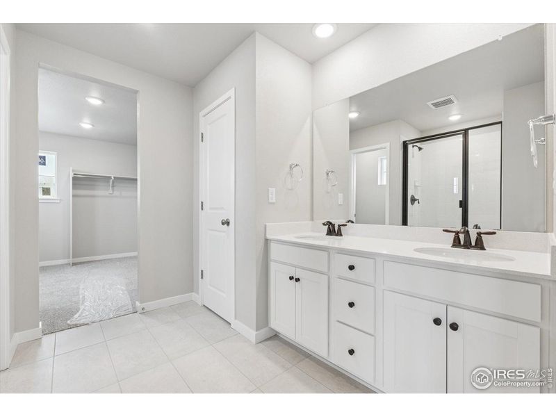 Furnished interior view inside a new home in The Overlook at Johnstown Farms, Johnstown (Image 10).