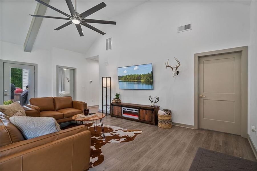 Furnished interior view inside a new home in , Woodstock (Image 10). Furnished interior view inside a new home in , Woodstock (Image 10).