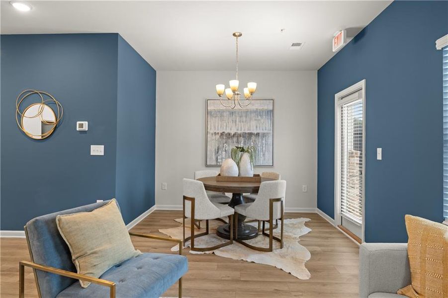 Furnished interior view inside a new home in Union Village, McDonough (Image 4).