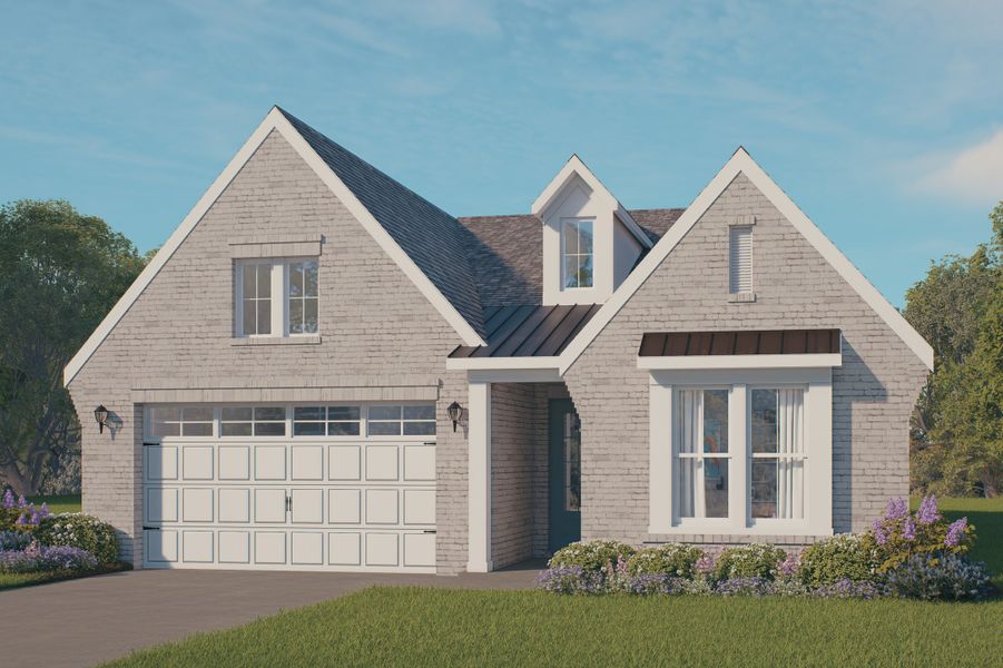 Representative exterior photo of a completed home built from the The Ellery by RobuckHomes in Baylee Ridge, Selma, NC (Image 5).