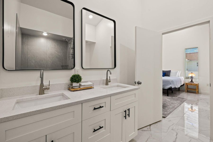 Furnished interior view inside a new home in , Lehigh Acres (Image 7).