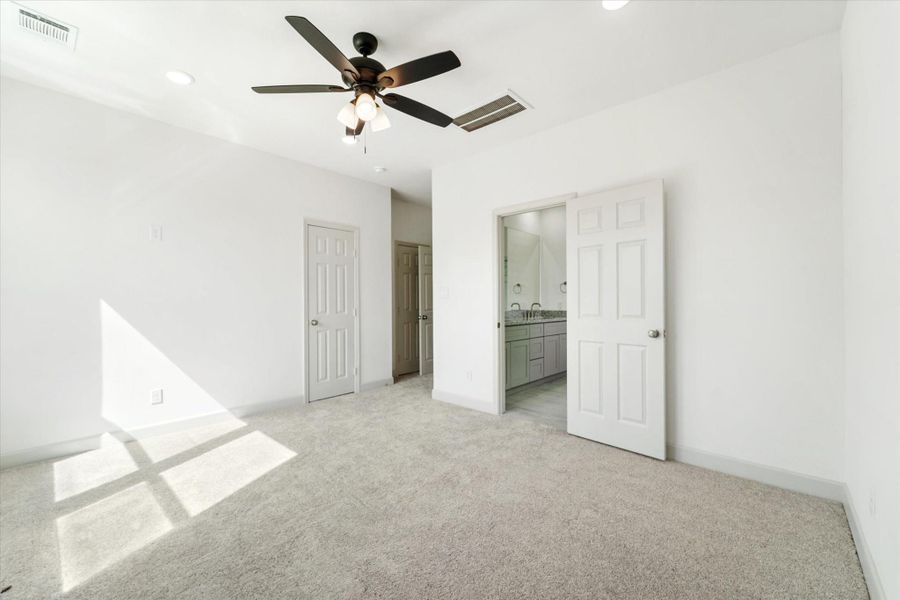 Spacious, unfurnished interior of a new home in , Houston (Image 10). Spacious, unfurnished interior of a new home in , Houston (Image 10).