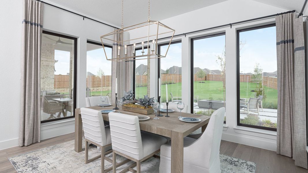 Representative furnished interior of a home built from the 3334W by Perry Homes in Sonoma Verde, Rockwall (Image 9). Representative furnished interior of a home built from the 3334W by Perry Homes in Sonoma Verde, Rockwall (Image 9).