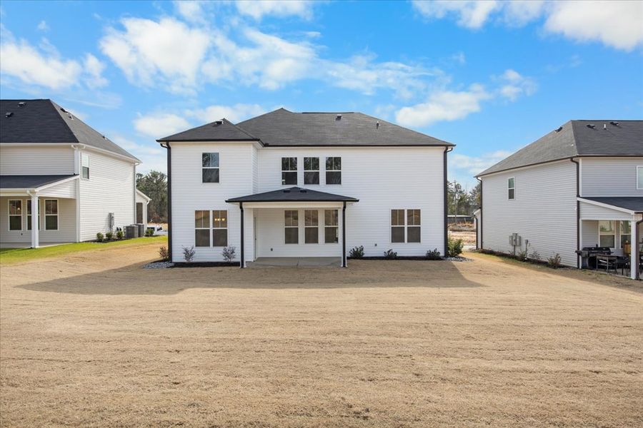 Exterior details and patio area of a home in Windsor, North Augusta (Image 4).