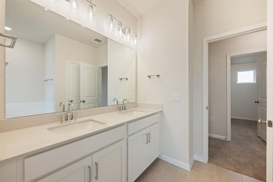 Furnished interior view inside a new home in Covered Bridge, Hutto (Image 12).