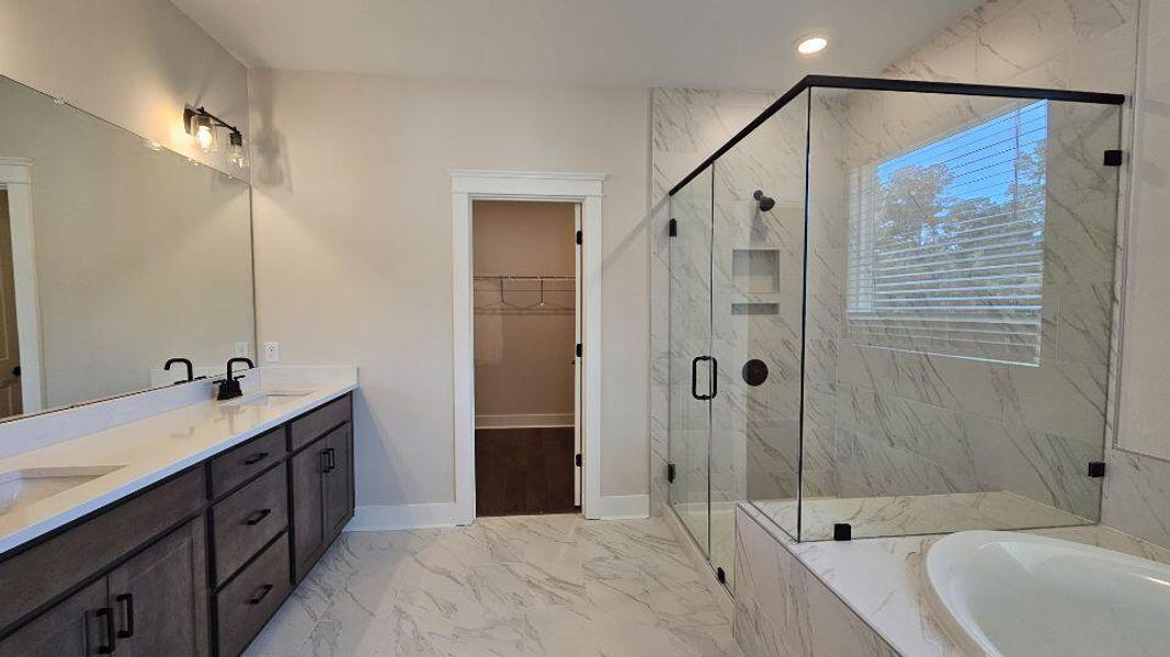 Furnished interior view inside a new home in The Enclave at French Quarter Creek, Huger (Image 6).