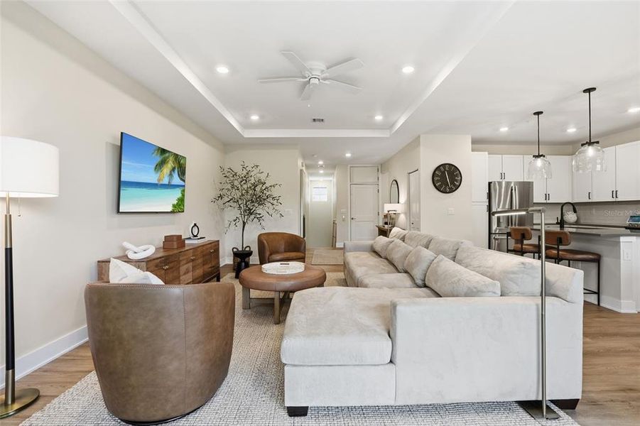 Furnished interior view inside a new home in , Bonita Springs (Image 7).