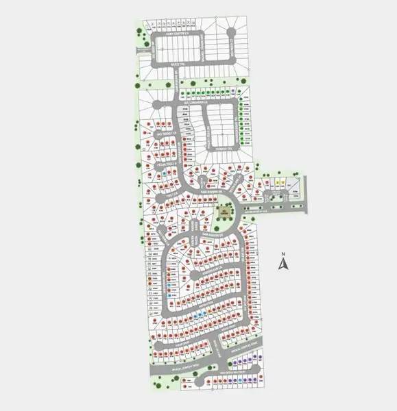 Raburn Reserve Site Map