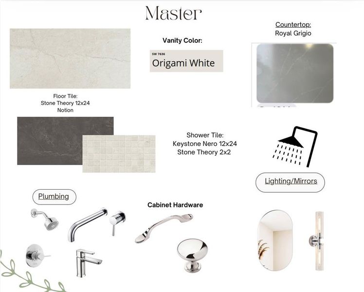 View of a document with a collage of images