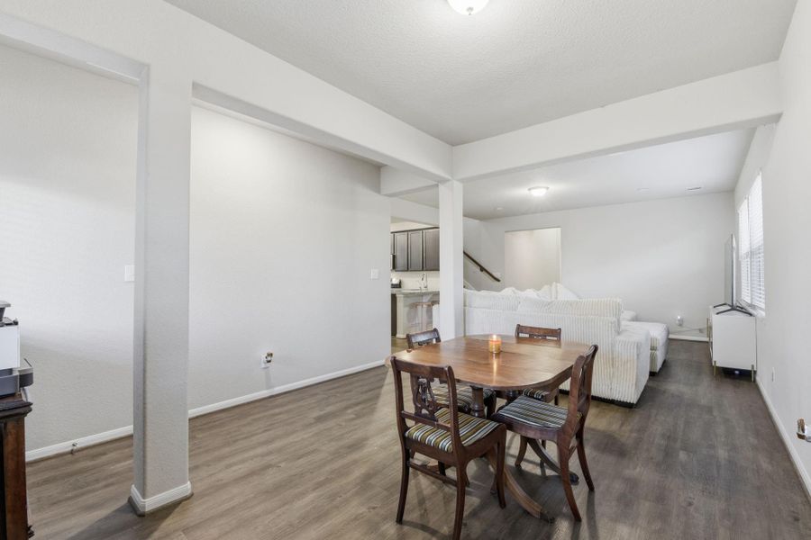 Furnished interior view inside a new home in Legends Bay, Baytown (Image 12). Furnished interior view inside a new home in Legends Bay, Baytown (Image 12).