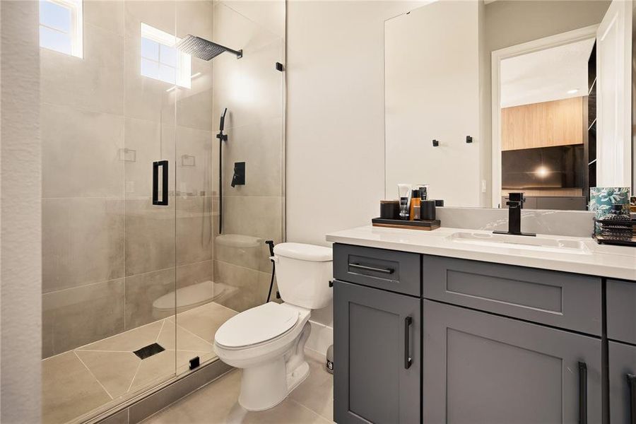 Furnished interior view inside a new home in Avalon Ridge, Winter Garden (Image 19).