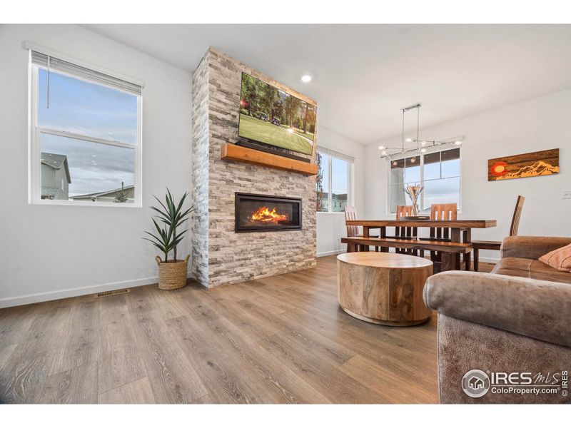 Furnished interior view inside a new home in , Fort Collins (Image 11).