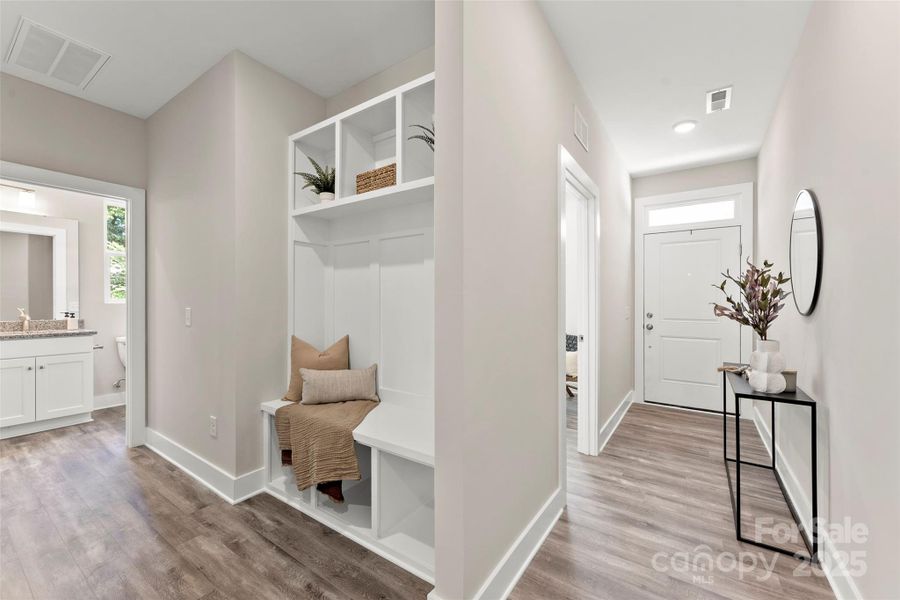 Furnished interior view inside a new home in , Gastonia (Image 4).