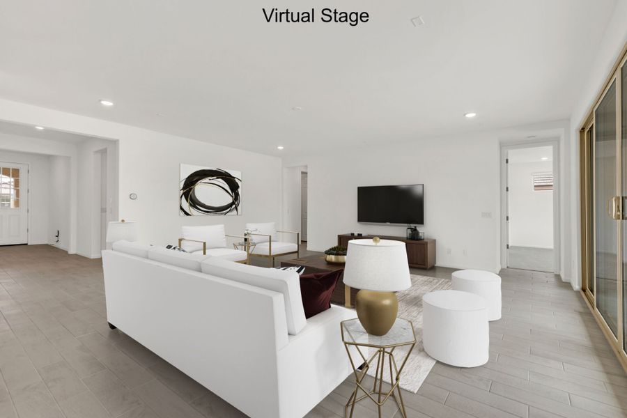 Furnished interior view inside a new home in Montelena, Marana (Image 3). Furnished interior view inside a new home in Montelena, Marana (Image 3).