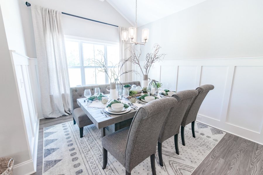 Representative furnished interior of a home built from the Helmsley by Bill Clark Homes in The Sanctuary at Sunset Beach, Sunset Beach (Image 11). Representative furnished interior of a home built from the Helmsley by Bill Clark Homes in The Sanctuary at Sunset Beach, Sunset Beach (Image 11).
