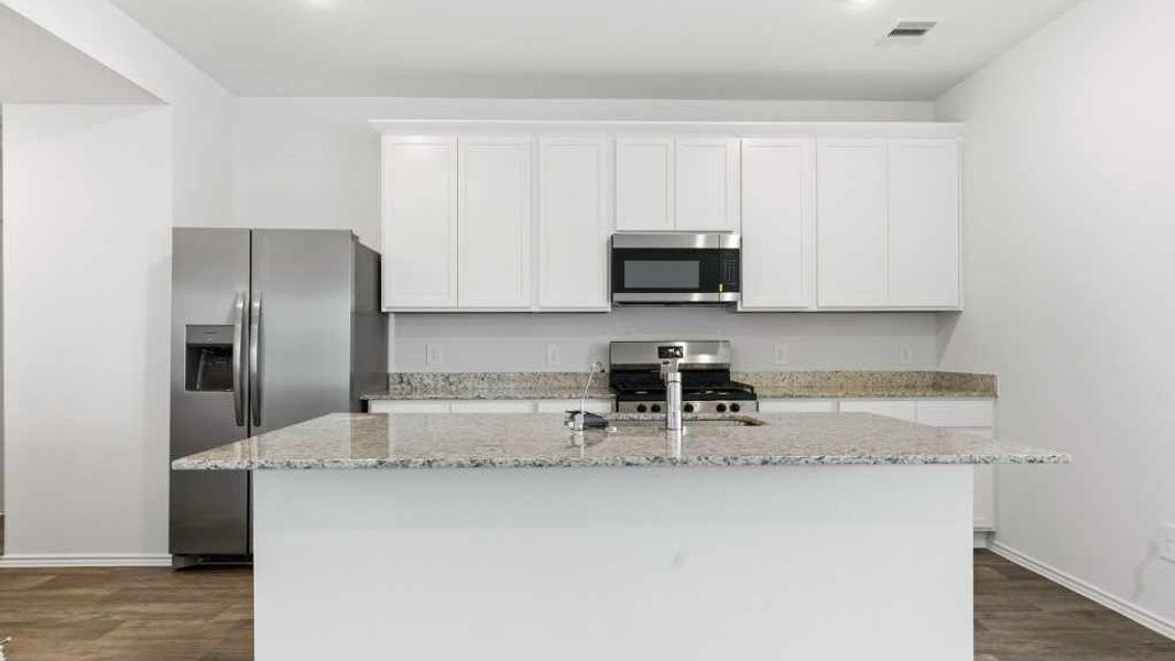 Furnished interior view inside a new home in Tamarron, Fulshear (Image 11).