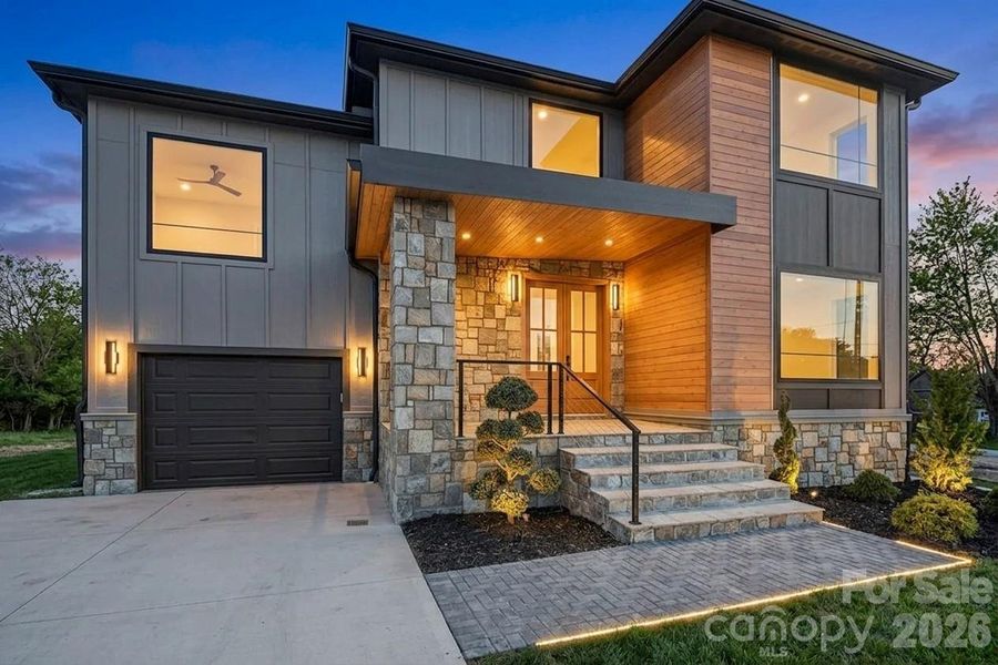 Exterior details and patio area of a home in , Flat Rock (Image 3).