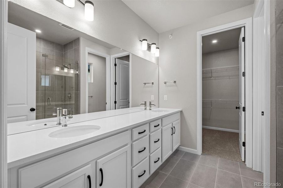 Furnished interior view inside a new home in , Littleton (Image 10). Furnished interior view inside a new home in , Littleton (Image 10).