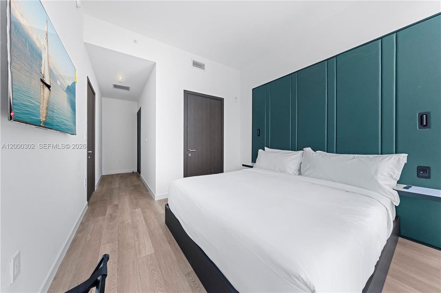 Furnished interior view inside a new home in , Miami (Image 8).
