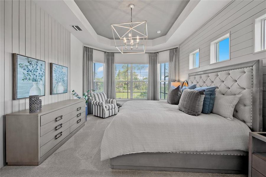 Furnished interior view inside a new home in Calusa Country Club, Lakewood Ranch (Image 31).