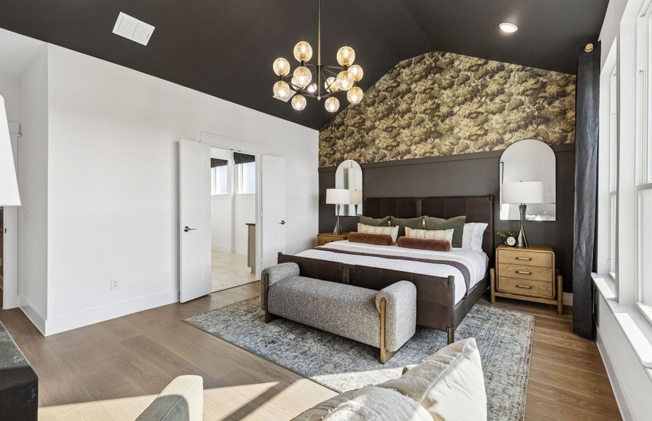 Representative furnished interior of a home built from the Gillett by Pulte Homes in Mission Hills, Garland (Image 32).