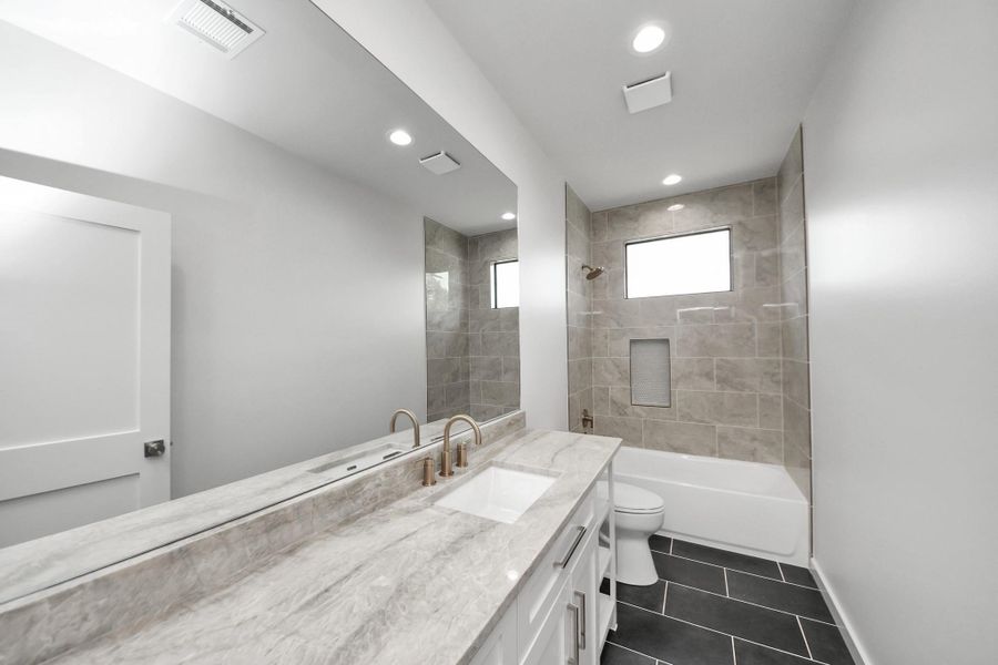 guest bathroom with custom finishes guest bathroom with custom finishes