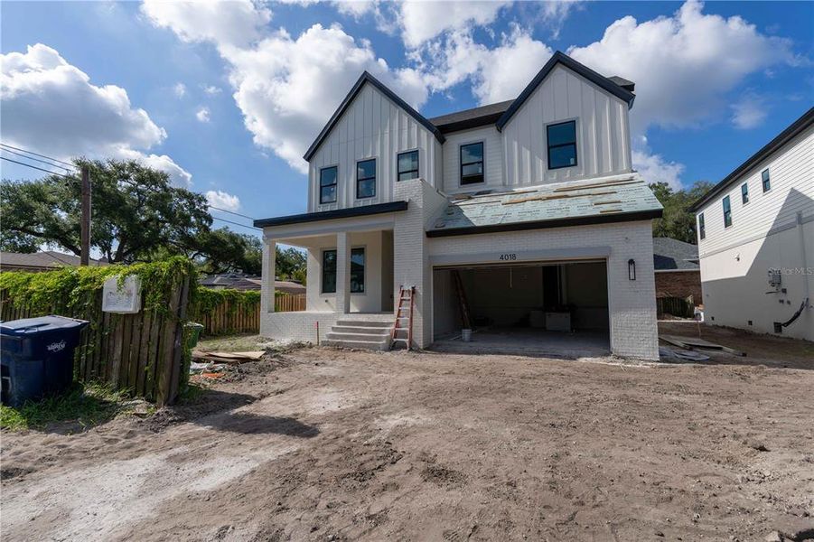 In-progress construction of a new home in City Homes - South Tampa, Tampa, FL (Image 8).