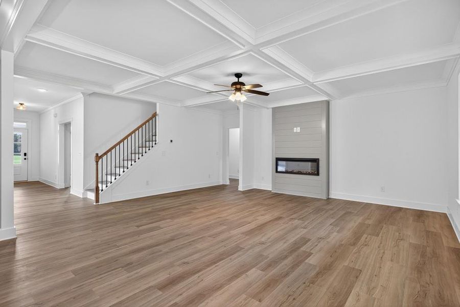 Spacious, unfurnished interior of a new home in Pinegate, Covington (Image 34).