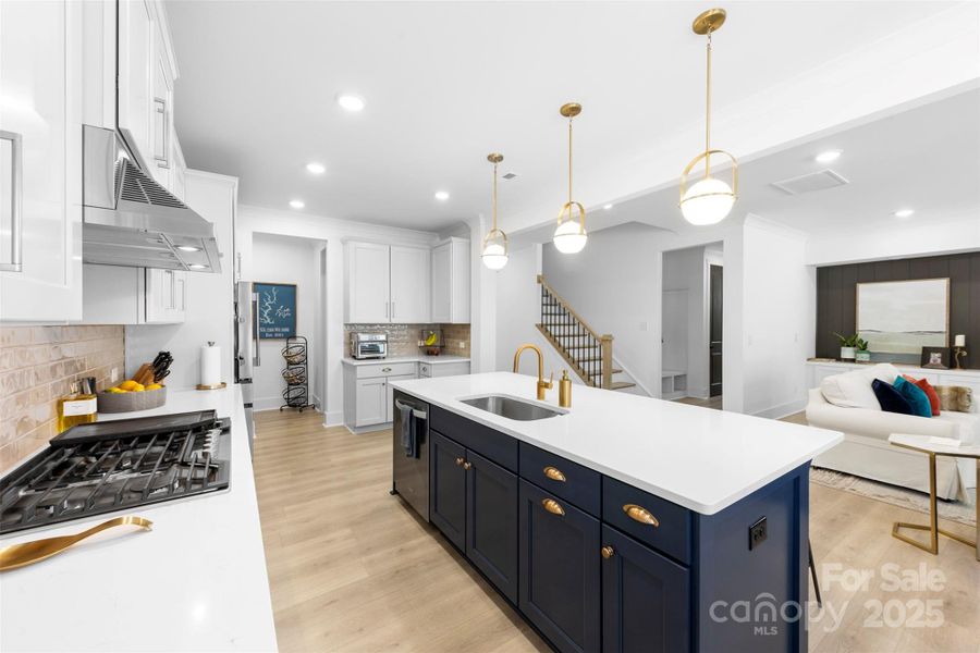Furnished interior view inside a new home in , Indian Trail (Image 9).