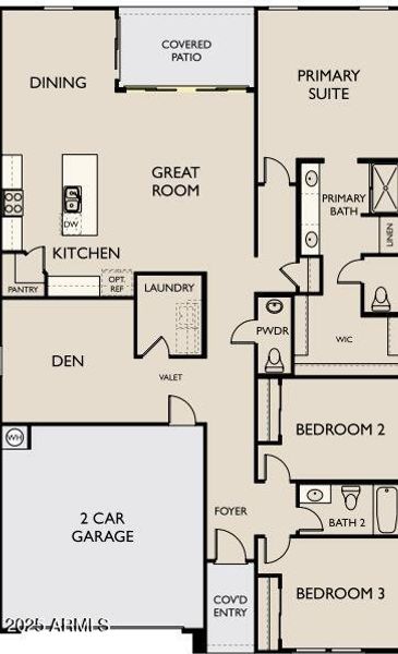 Lot 260 - Floor plan L-G