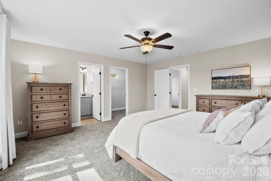 Furnished interior view inside a new home in , Kannapolis (Image 34).