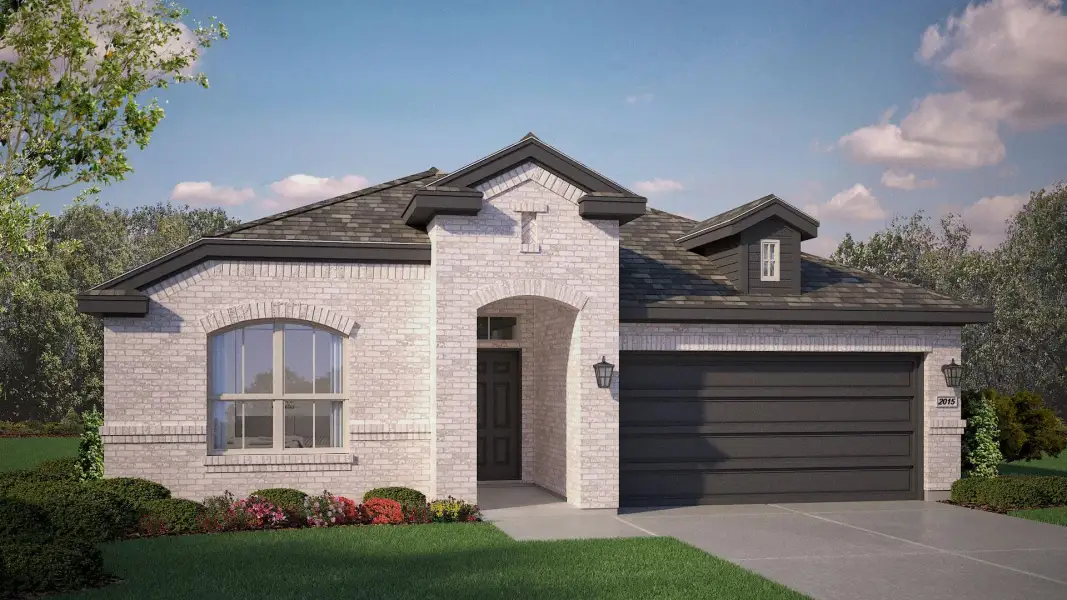 Representative exterior photo of a completed home built from the Blanco by D.R. Horton in Northstar West, Fort Worth, TX (Image 22).