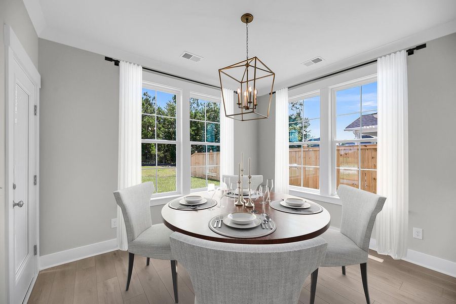 Furnished interior view inside a new home in Lochton, Summerville (Image 19). Furnished interior view inside a new home in Lochton, Summerville (Image 19).