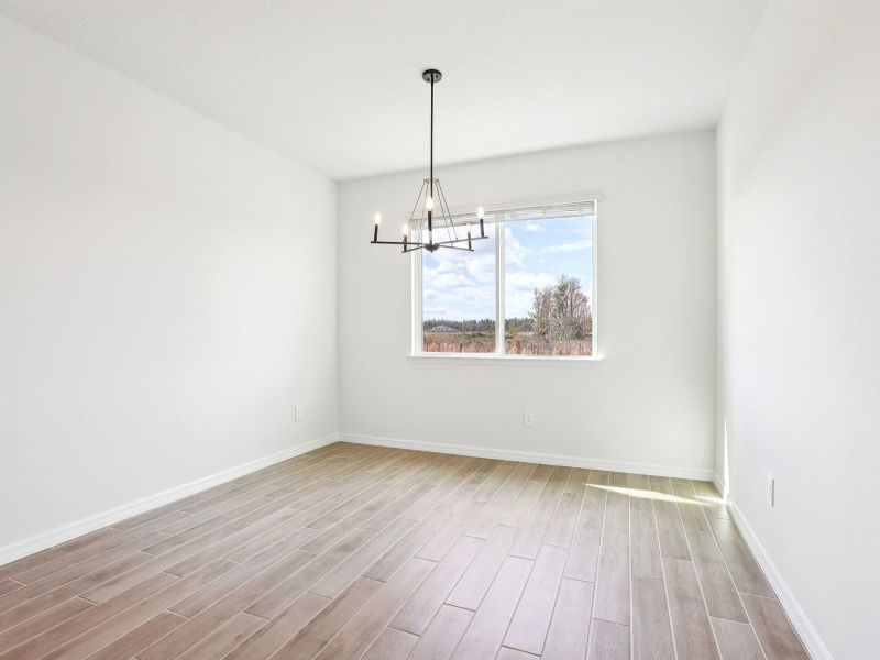 Spacious, unfurnished interior of a new home in Two Rivers - Signature Series, Zephyrhills (Image 15).