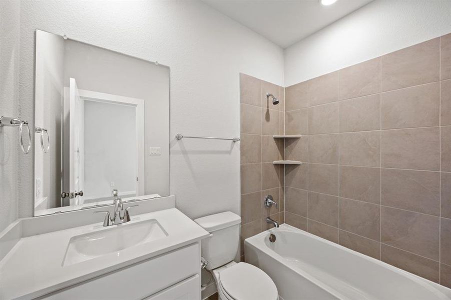 Furnished interior view inside a new home in Overland Grove, Forney (Image 9).