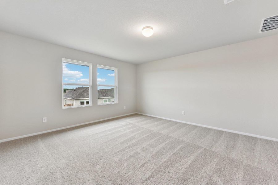 Spacious, unfurnished interior of a new home in Hymeadow, San Marcos (Image 17). Spacious, unfurnished interior of a new home in Hymeadow, San Marcos (Image 17).
