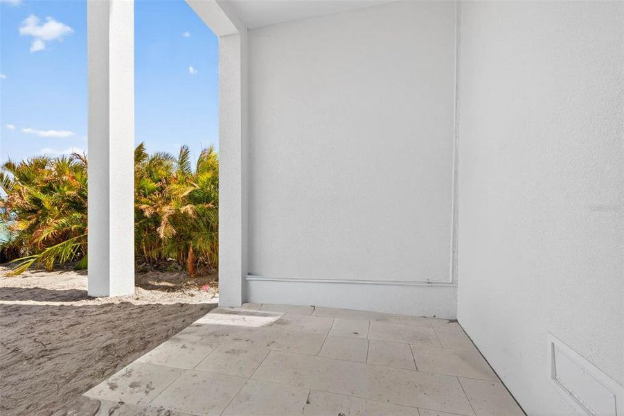 Exterior details and patio area of a home in , Treasure Island (Image 34).