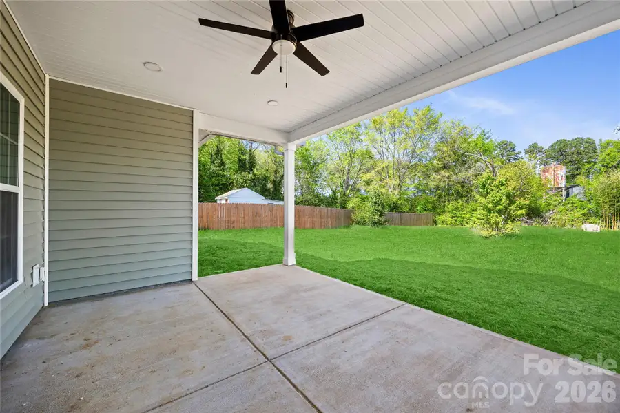 Exterior details and patio area of a home in , Troutman (Image 4).
