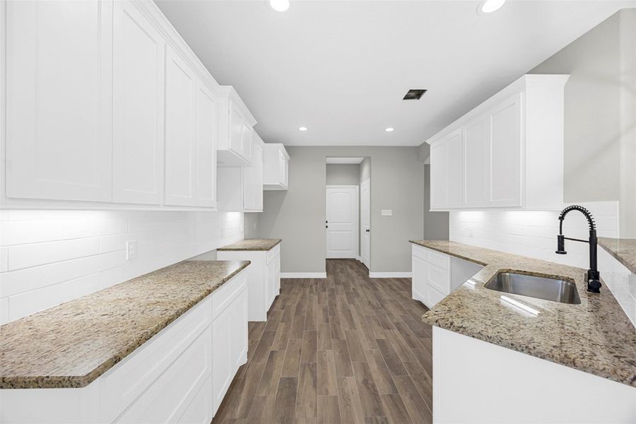 Sample of the kitchen