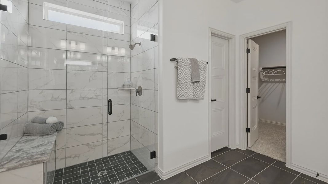 Furnished interior view inside a new home in Westridge Journey, McKinney (Image 14).