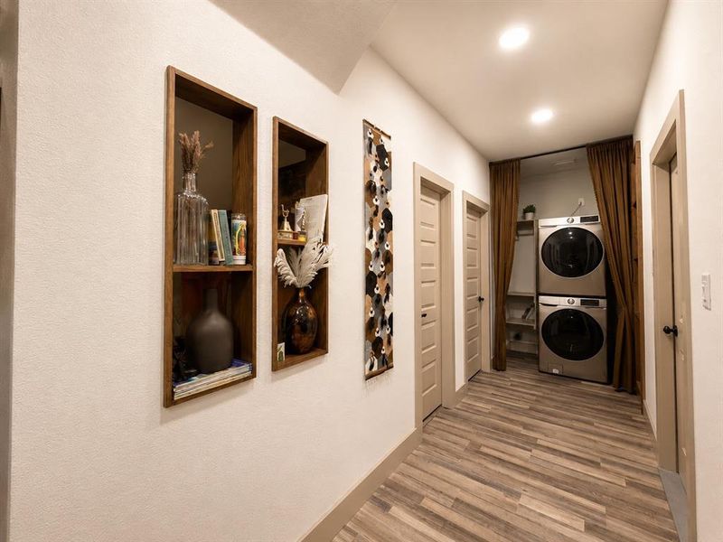 Furnished interior view inside a new home in , Dallas (Image 5).