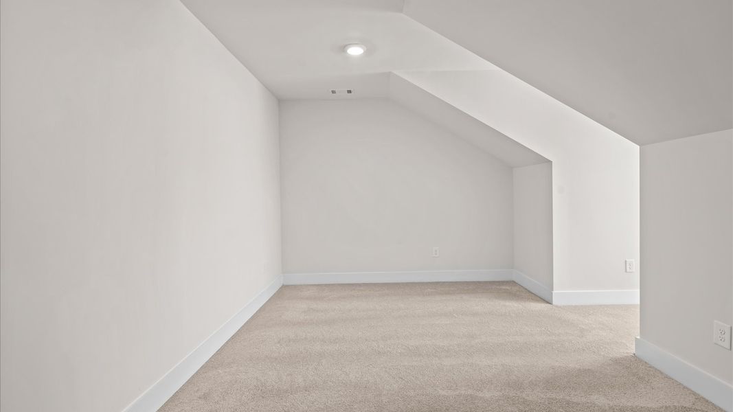 Furnished interior view inside a new home in Aspen Ridge, Lyman (Image 12).
